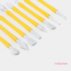 Набор инструментов для работы с мастикой Доляна, 8 шт., МИКС - Фото 2