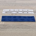 Набор печатей для марципана и теста Доляна «Цветы», 2 шт, 24×3×0,5 см - Фото 2