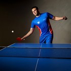 Ракетка для настольного тенниса BOSHIKA Beginner 1*, для любителей, накладка 1.5 мм, прямая ручка - Фото 6