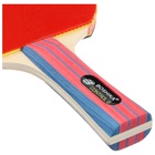 Набор для настольного тенниса BOSHIKA Control 9: 2 ракетки, 3 мяча, губка 1.8 мм, коническая ручка - Фото 10