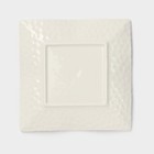 Тарелка керамическая пирожковая «Воздушность», d=15 см, цвет белый - Фото 4