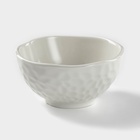 Миска «Воздушность», 300 мл, d=11.5 см, керамика, белая - Фото 1