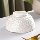 Миска керамическая «Воздушность», 300 мл, d=11,5 см, цвет белый - Фото 2