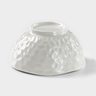 Миска «Воздушность», 300 мл, d=11.5 см, керамика, белая - Фото 3