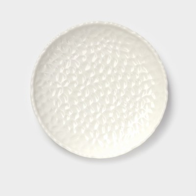 Тарелка пирожковая «Воздушность», d=15 см, керамика, белая