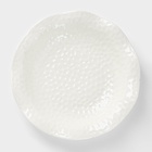 Тарелка десертная «Воздушность», 500 мл, d=23 см, керамика, белая - Фото 3