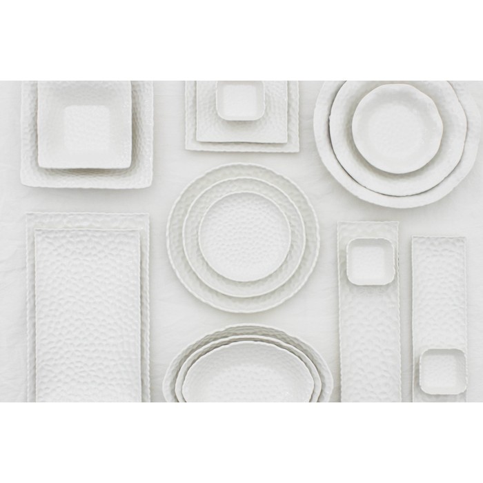 Тарелка керамическая обеденная «Воздушность», 1,1 л, d=28 см, цвет белый - фото 1906073235