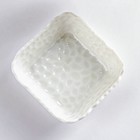 Соусник керамический «Воздушность», 90 мл, 8×3 см, цвет белый - фото 4360683