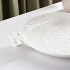 Блюдо керамическое Доляна «Сьюзен», 28×21,5 см, цвет белый - Фото 2
