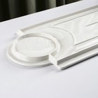 Блюдо керамическое с соусником «Классика», 38×18,5 см 7610844