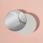 Зеркало настенное, круглое, акриловое, 5 шт., без рамы, d=14 см - Фото 3