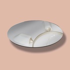 Зеркало настенное, круглое, на клеевой основе, акриловое, 5 шт., без рамы, d=20 см - Фото 4