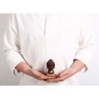 Фигурка керамика TAKE IT EASY «Кудрявый Будда», 5×9 см, МИКС - Фото 4