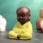 Фигурка "Будда", 7х5 см, зеленая - фото 6687482