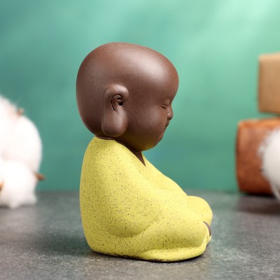 Фигурка "Будда", 7х5 см, лайм