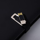 Ежедневник со встроенным зарядным устройством 8000 мАh и флешкой 16 ГБ «Новогодний», 17,5 х 3,8 х 23,3 см. - фото 51493115