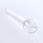 Трубка курительная, 11.5×3 см, стеклянная - Фото 2