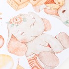 Наклейка интерьерная цветная «Слонятки и воздушные шарики», 30×90 см - фото 44623373