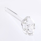 Трубка курительная «Череп», стеклянная - Фото 2