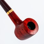 Курительная трубка для табака "Командор Премиум", классическая, розовый палисандр, длина 14 см, d от - Фото 5