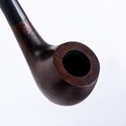 Курительная трубка для табака "Командор Премиум", классическая, сандаловое дерево, длина 17.5 см, d - Фото 5