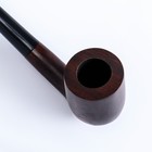 Курительная трубка для табака "Командор Премиум", классическая, красное сандаловое дерево, длина 17 - Фото 2