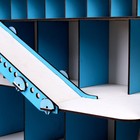 Парковка для машин, многоуровневая, цветная, из дерева - Фото 4