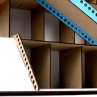 Парковка для машин, многоуровневая, цветная, из дерева - Фото 5