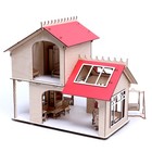 Кукольный дом, с мебелью «Загородный коттедж» - фото 3879700