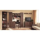 Стол письменный Sherlock 115, 1199 × 590 × 765 мм, цвет орех шоколадный - Фото 3