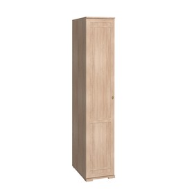 Шкаф для белья Sherlock 9, 400 × 590 × 2107 мм, левый, цвет дуб сонома