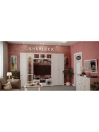 Шкаф для одежды Sherlock 11, 798×400×2107 мм, цвет ясень анкор светлый - Фото 5