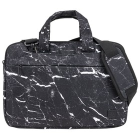 

Сумка для ноутбука 14,3", BRAUBERG Marble, 26 х 36 х 3 см, бело-чёрная