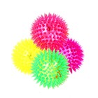 Мяч световой «Ёжик», цвета МИКС - фото 109372670