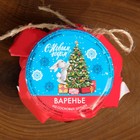 Варенье подарочное новогоднее "Заяц с Ёлкой" из сосновой шишки, 100 мл - Фото 3