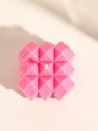 Свеча интерьерная «Геометрия», розовая, 5.5×5 см  (артикул 9101378)  большой выбор товаров оптом и в розницу по низким ценам с доставкой