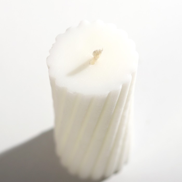Свеча интерьерная «Витая», белая - фото 1907520772