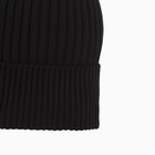 Комплект женский зимний (шапка/снуд), цвет чёрный, размер 56-58 - Фото 9