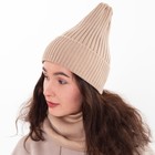 Комплект женский зимний (шапка/снуд), цвет какао, размер 56-58 - Фото 1