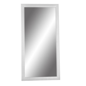Зеркало Домино, МДФ профиль, белый, размер 740х600 мм