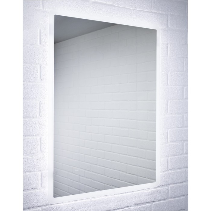 Зеркало Домино Дублин, размер 800х600 мм, с подсветкой - Фото 1