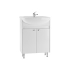 Тумба Домино Лайт под раковину Уют 60, без ящиков, левая/правая - Фото 1