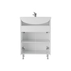 Тумба Домино Лайт под раковину Уют 60, без ящиков, левая/правая - Фото 4