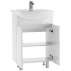 Тумба «Айсберг. Норма», под раковину «Уют 55», без ящика, 550×301×820 мм, цвет белый - Фото 2