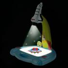 Лампа-проектор «Ракета» 3 в 1, 36 картинок, альбом, 12 маркеров - Фото 5