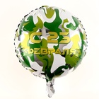 Воздушный шар фольгированный 18" «С 23 февраля» - Фото 2