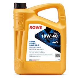 Масло моторное Rowe 10/40 Hightec MB A3/B4,SN Super Leichtlauf HC-O, синтетическое, 1 л 9259890