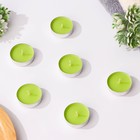 Набор чайных свечей ароматических "Зеленое яблоко", 24 шт - фото 24476844