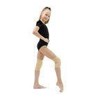 Наколенники для гимнастики и танцев Grace Dance, с уплотнителем, р. S, 7-10 лет, цвет телесный - фото 184331