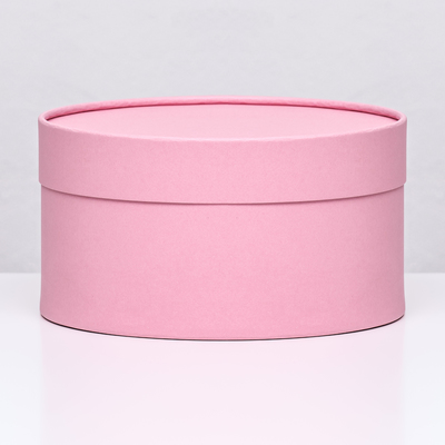 Подарочная коробка "Нежность" розовая, завальцованная без окна, 21 х 11 см